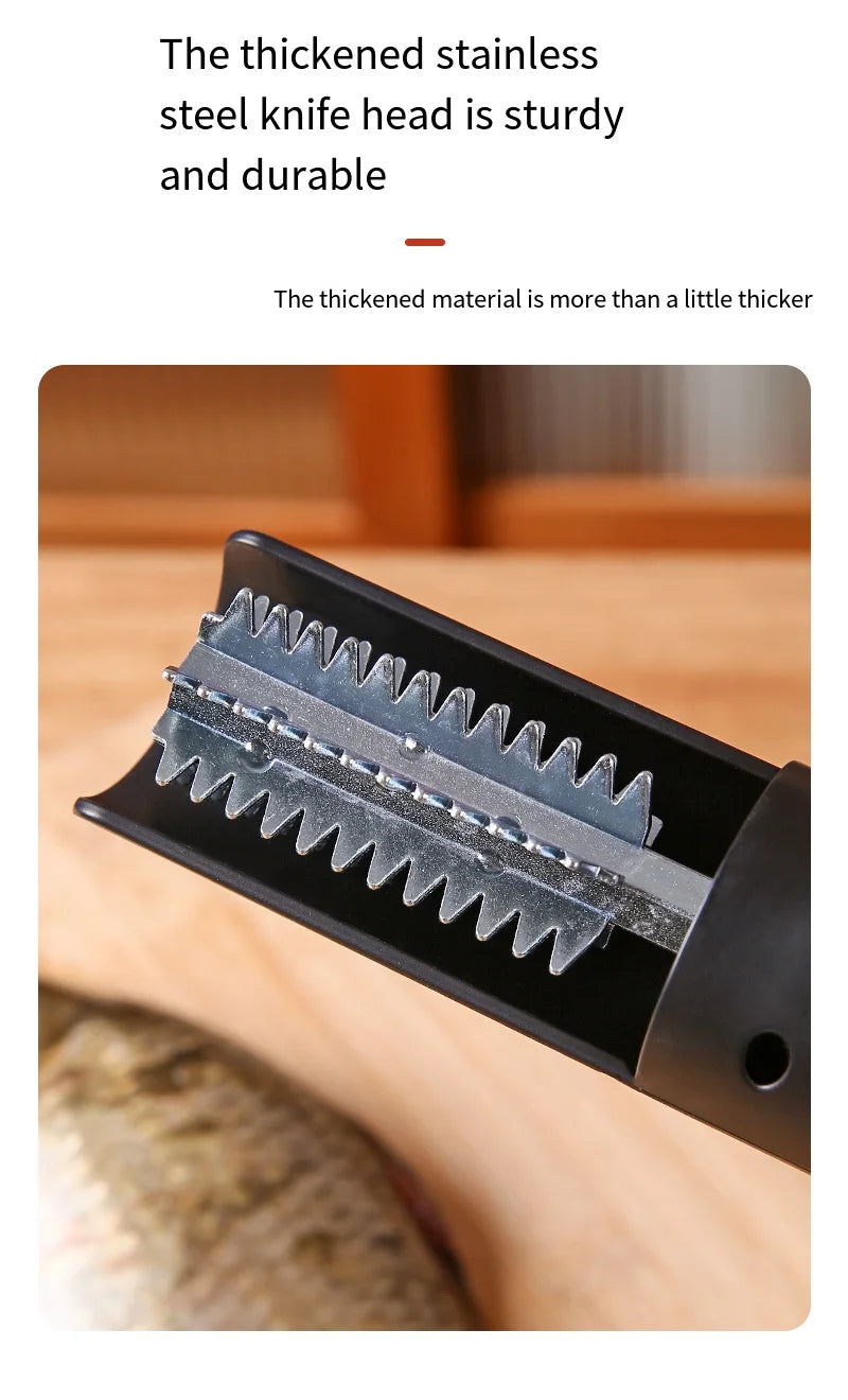 Portable Electric Fish Scraper Waterproof USB Rechargeable Fish Scale Remover Cleaner Kitchen Tool for Seafood