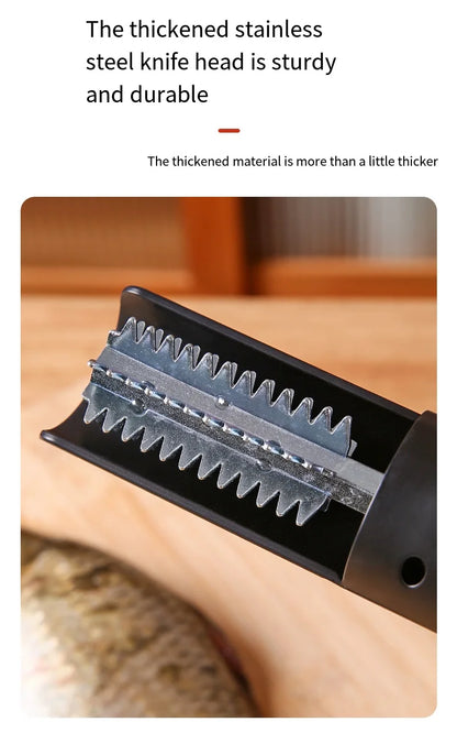 Portable Electric Fish Scraper Waterproof USB Rechargeable Fish Scale Remover Cleaner Kitchen Tool for Seafood