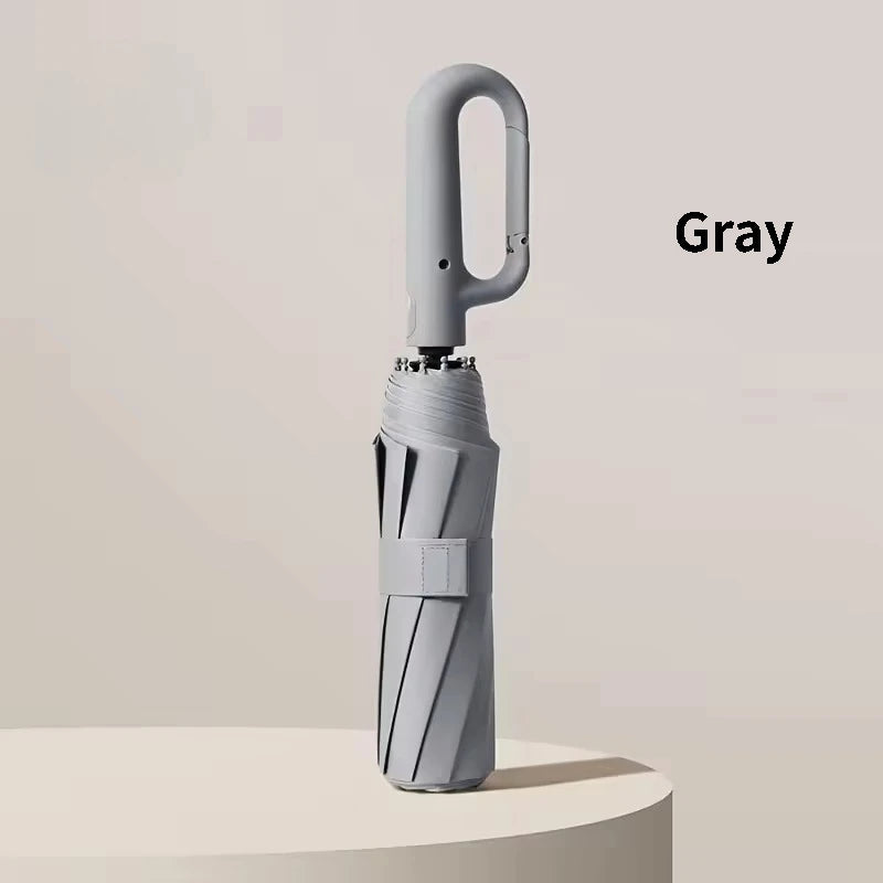 20 Bones 105cm Reinforce Ring Clasp Fully Automatic Umbrella for Men and Women Folding Windproof Strong Waterproof Sunscreen