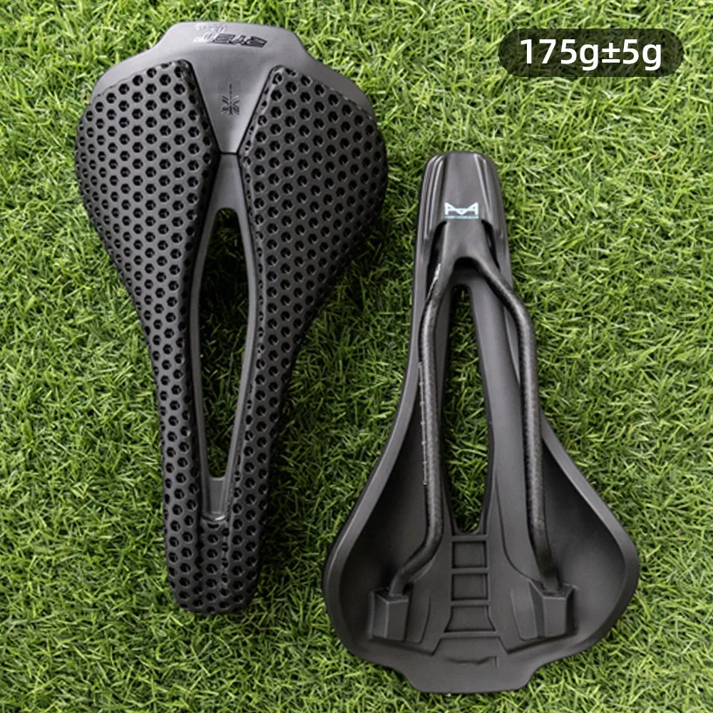 2024 RYET 3D Printed Bicycle Saddle 120g Carbon Cushion 250x140mm Bike Seating for MTB Gravel Road Bike Seat Cycling Accessories