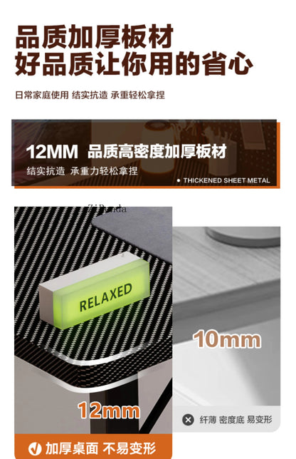 Office computer desk, household corner desk, adjustable writing desk