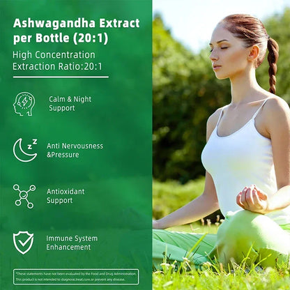 Cortisol Supplements - Balances Cortisol Response, Relaxation and Deep Sleep, Relieves Stress, Improves Focus, Energy LevelsSupp