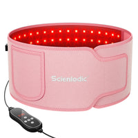 100 LED Fat Loss Belt Red Light Therapy For Body Health Care Infrared Lamp Back Pain Relief Waist Heating Belt Massage Machine