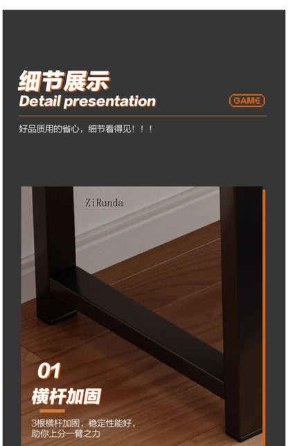 Office computer desk, household corner desk, adjustable writing desk