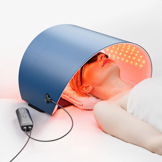 Hello Face LED Light Therapy Mask 78x30 cm Large Pad 720 Chips Infrared Light Therapy Skin Care Machine for Facial Wrinkles Acne