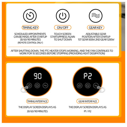 Smart Desktop Personal Heating System