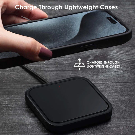 Wireless Charger Pad for iPhone 17.16.15.14Pro Max X Samsung Xiaomi Phone Qi Chargers Induction Fast Charging Dock Station