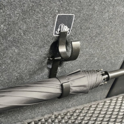 2/4PCs Car Umbrella Holder Car Trunk Hook Umbrella Mount Towel Hooks Universal Internal Storage Organizer Holder