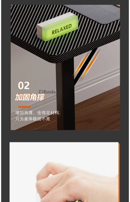 Office computer desk, household corner desk, adjustable writing desk