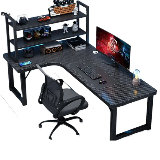 Office computer desk, household corner desk, adjustable writing desk