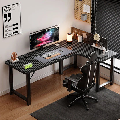 Office computer desk, household corner desk, adjustable writing desk