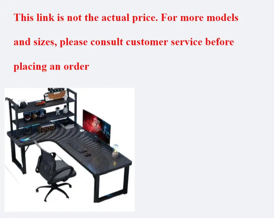 Office computer desk, household corner desk, adjustable writing desk