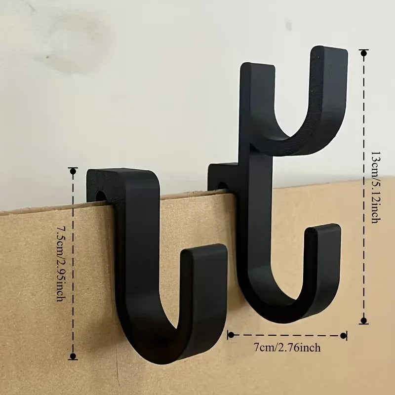 2/4PCs Car Umbrella Holder Car Trunk Hook Umbrella Mount Towel Hooks Universal Internal Storage Organizer Holder