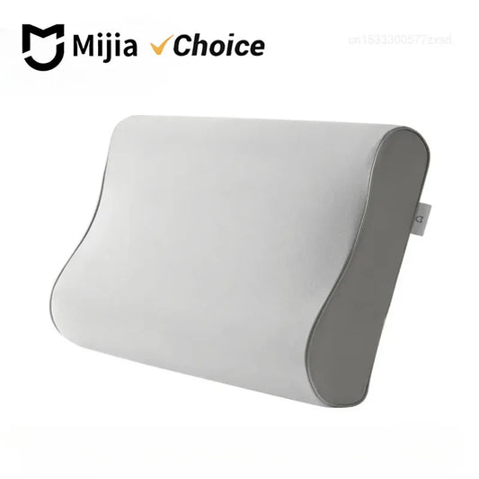 Mijia Memory Cotton Neck Pillow Pro Soft Breathable Antibacterial Strong Support 9cm 11cm High Low Curve Seamless Fit