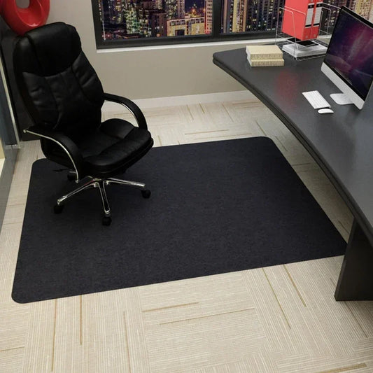 90x120cm Office Chair Mat Non-slip Rug Floor Protector for Gaming Swivel Chairs Desk Carpet Home Office Bedroom Living Room Use