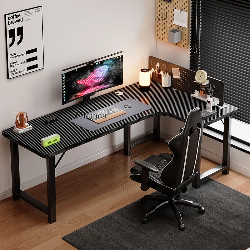 Office computer desk, household corner desk, adjustable writing desk