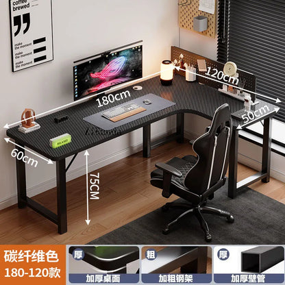 Office computer desk, household corner desk, adjustable writing desk